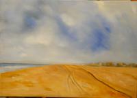 Katwijk olieverf 50 x 60